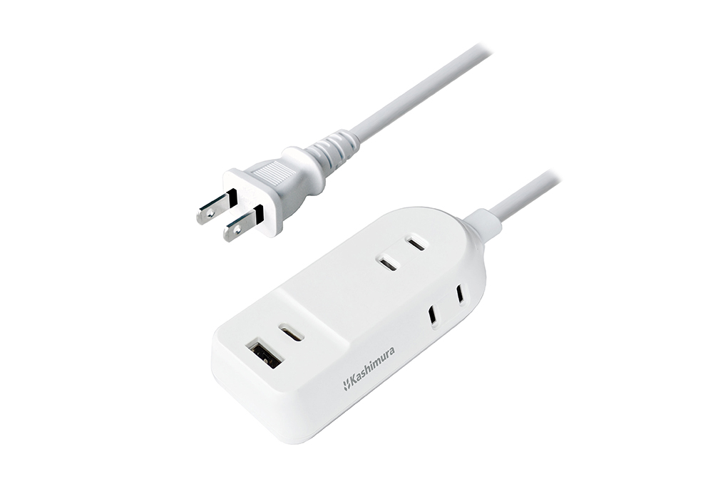 AC3 A/C 2P 2.4A 2m – カシムラ