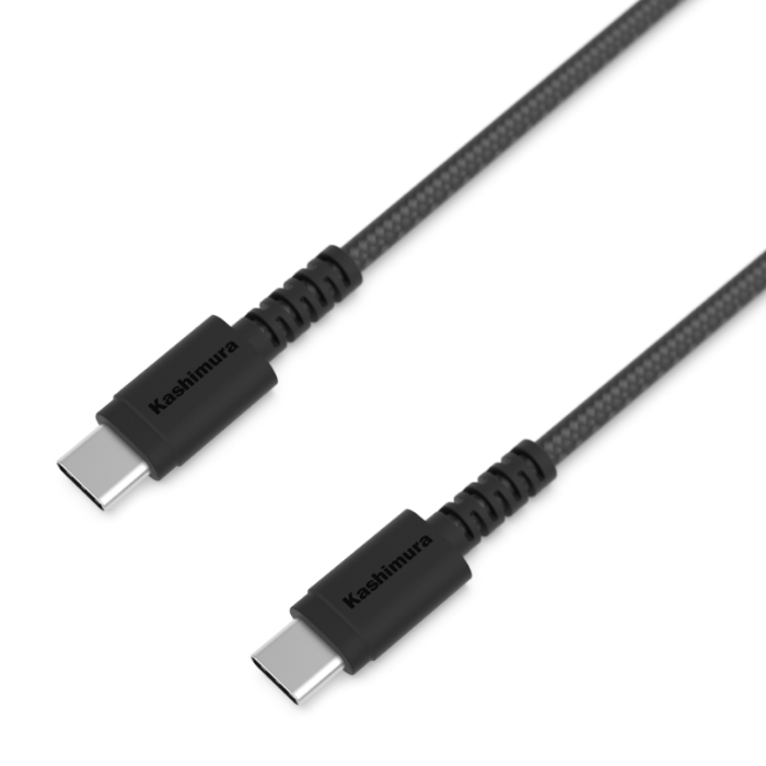 USB充電＆同期ケーブル 1.2m C-C STRONG BK – カシムラ