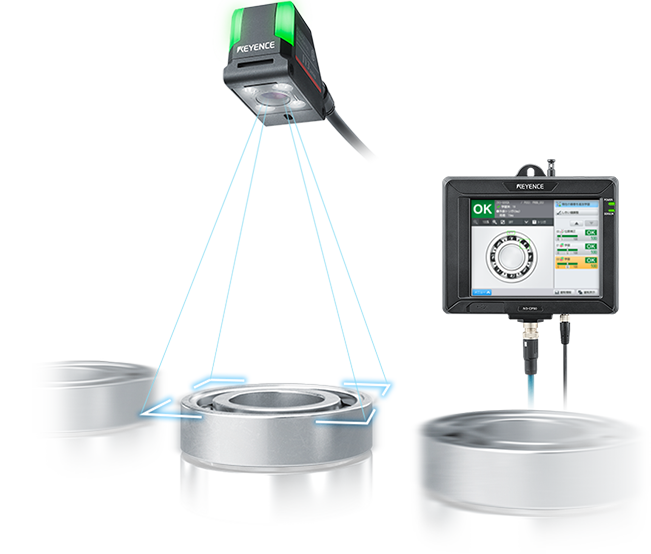 自動” 設定が簡単を超える | AI搭載 画像センサ IV3シリーズ | キーエンス
