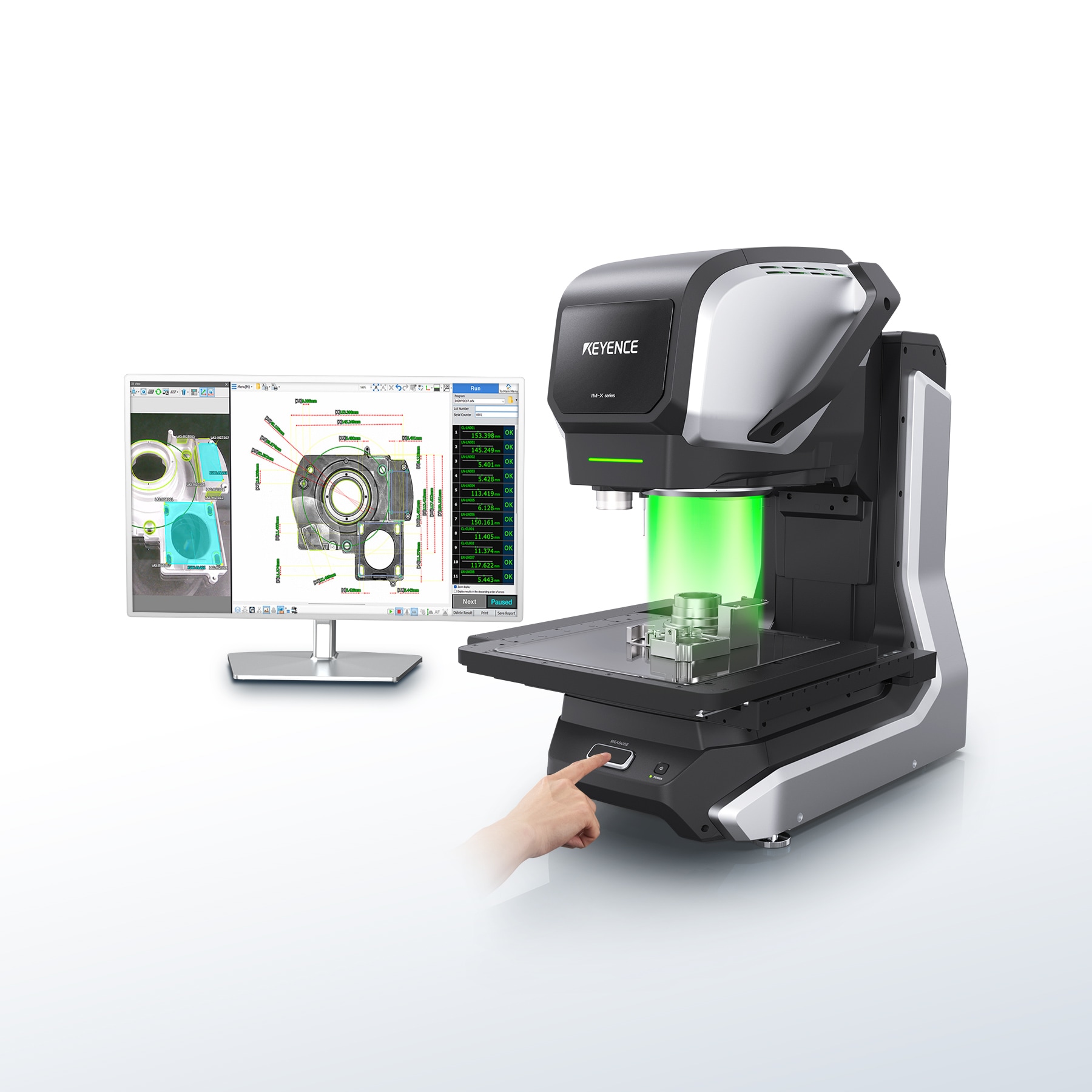 Optisch meetsysteem - IM-8000-reeks | KEYENCE International