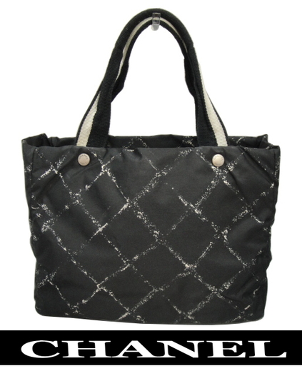 □シャネル□トートバッグMM□旧トラベルライン□黒｜寝屋川にある質屋