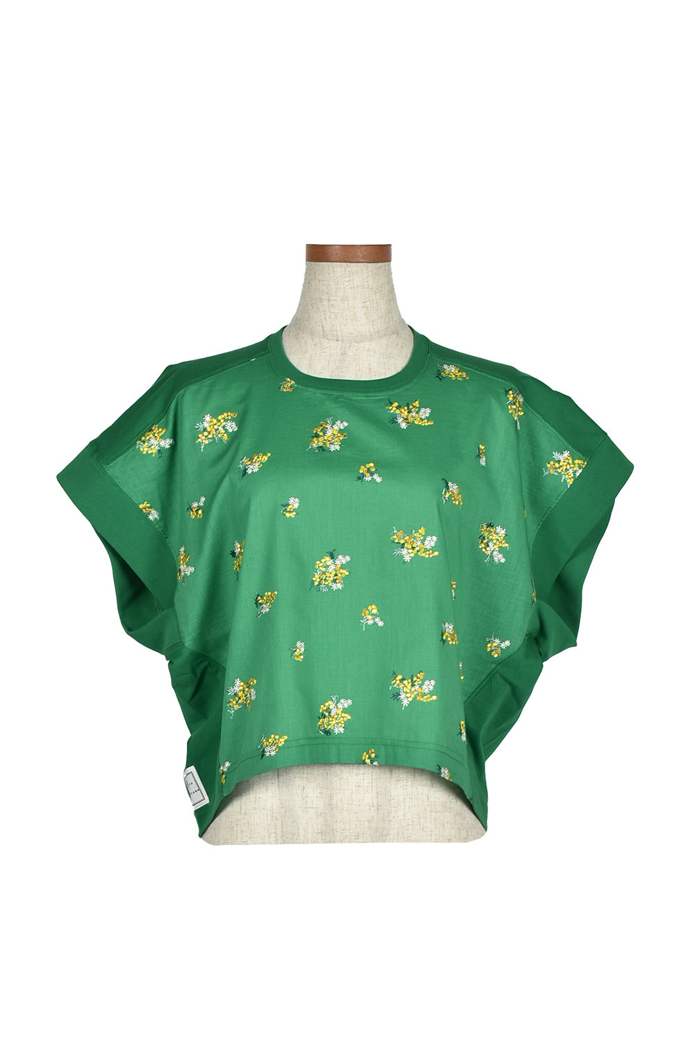 Mimosa embroidery Tシャツ｜KEITAMARUYAMA OFFICIAL ONLINE STORE