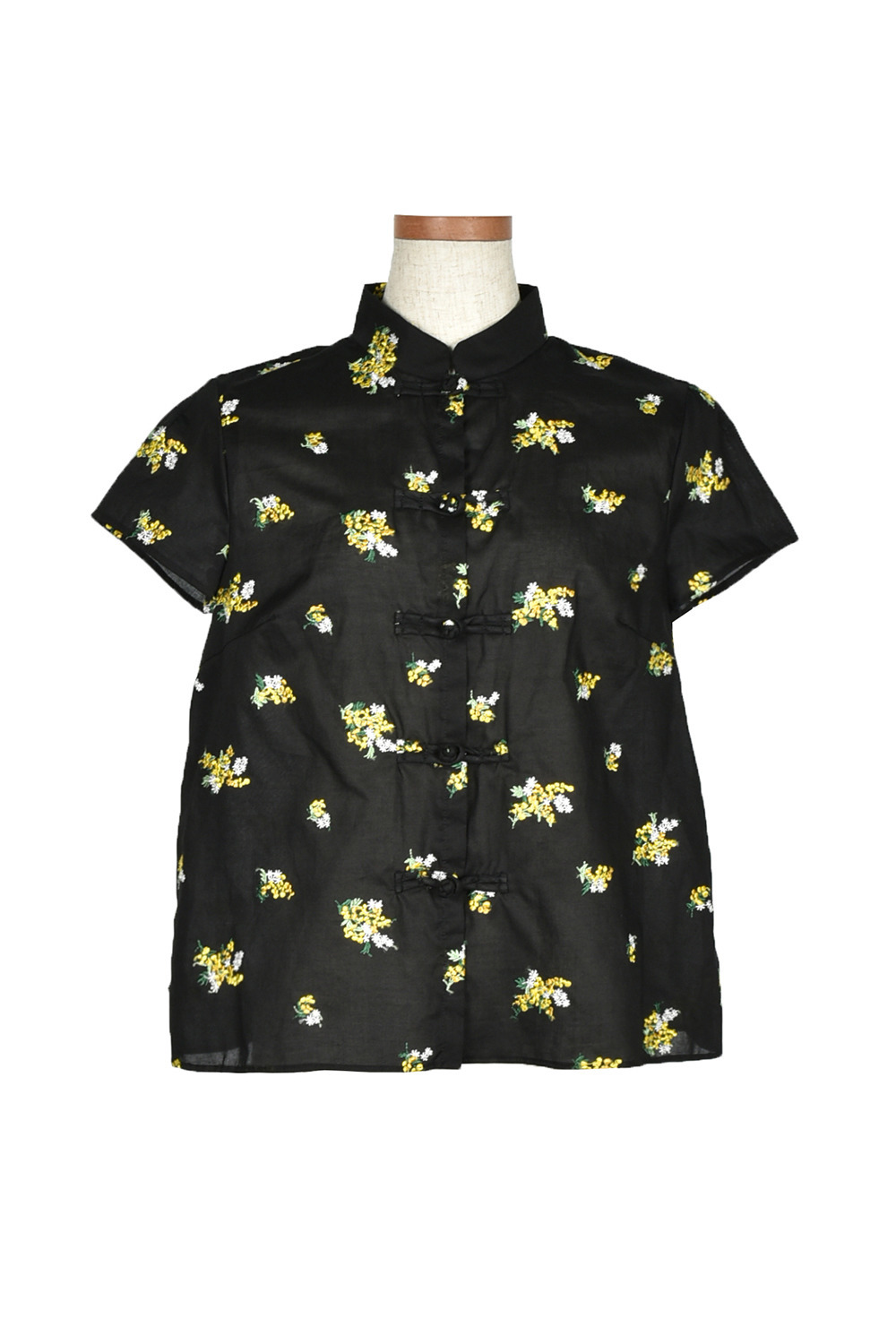 Mimosa embroidery China ブラウス｜KEITAMARUYAMA OFFICIAL ONLINE STORE