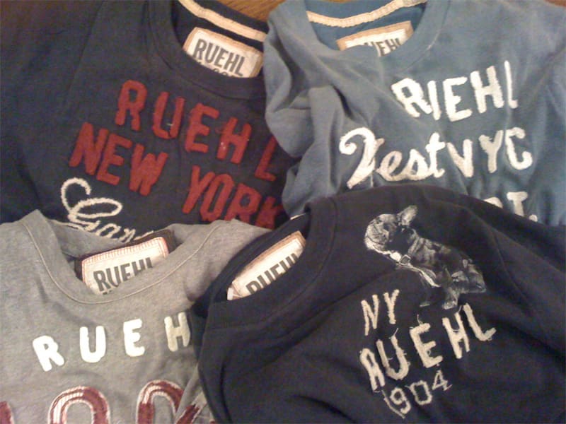 RUEHL No.925（Tシャツ）