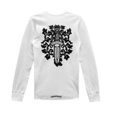 Chrome Hearts Dagger Logo Thermal Long Sleeve T-Shirt White | Kenshi