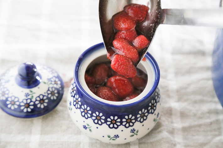 シュガーポット−ポーリッシュポタリー(ポーランド食器)