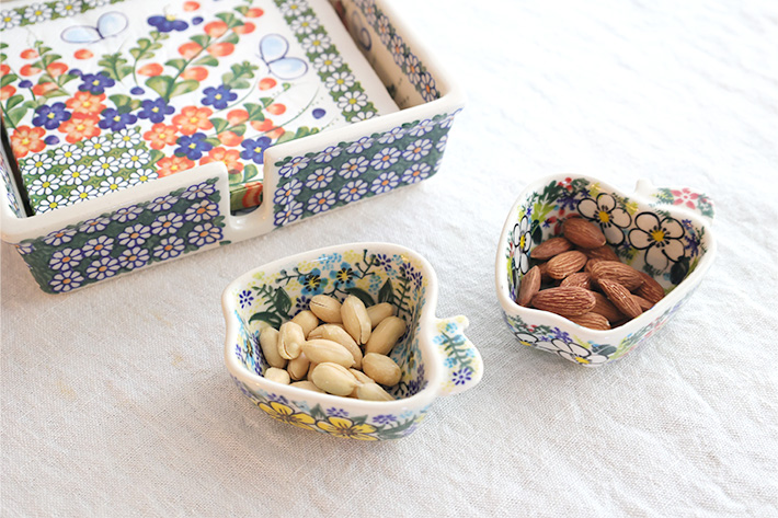 りんごボウル・ポーリッシュポタリー(ポーランド食器)