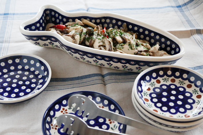 おさかなボウル・大・ポーリッシュポタリー(ポーランド食器)