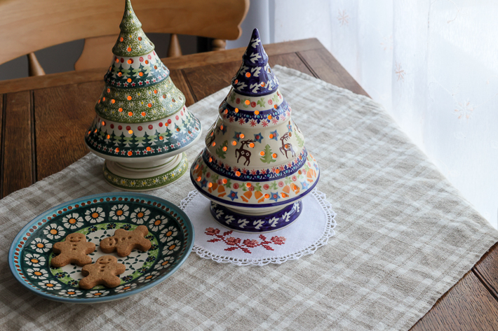 クリスマスツリー・ポーリッシュポタリー(ポーランド食器)