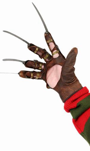 エルム街の悪夢3 惨劇の館/ フレディ・クルーガー グローブ プロップ