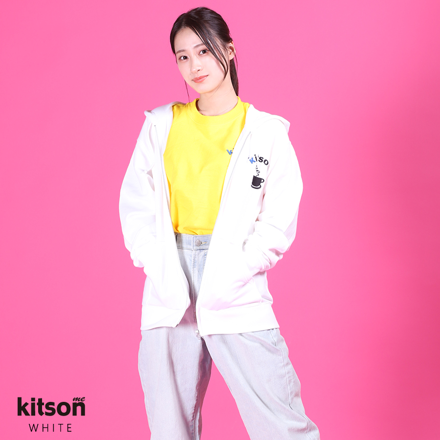 澄田綾乃 × Kitson me コラボZIPパーカー