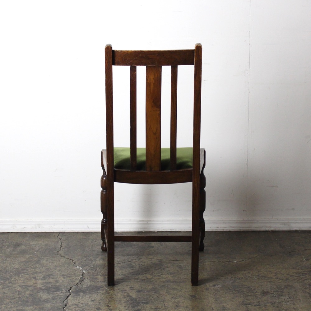 イギリス アンティーク オーク ダイニングチェア 4脚セット | キヤ