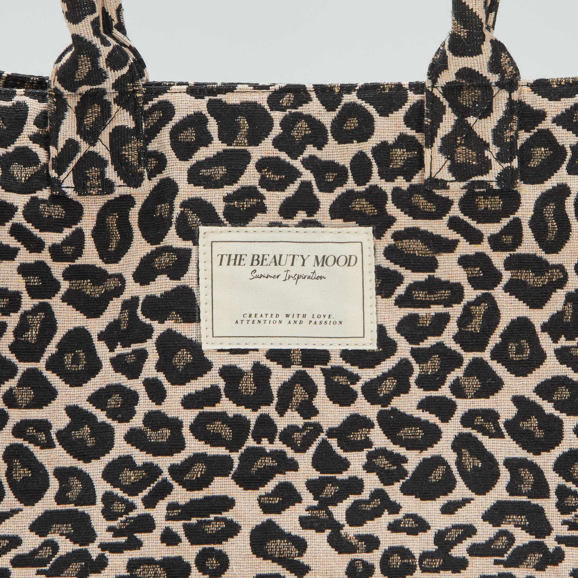 Shop Leopard Print Tote Bag Brown for Women Online | Kiabi UAE