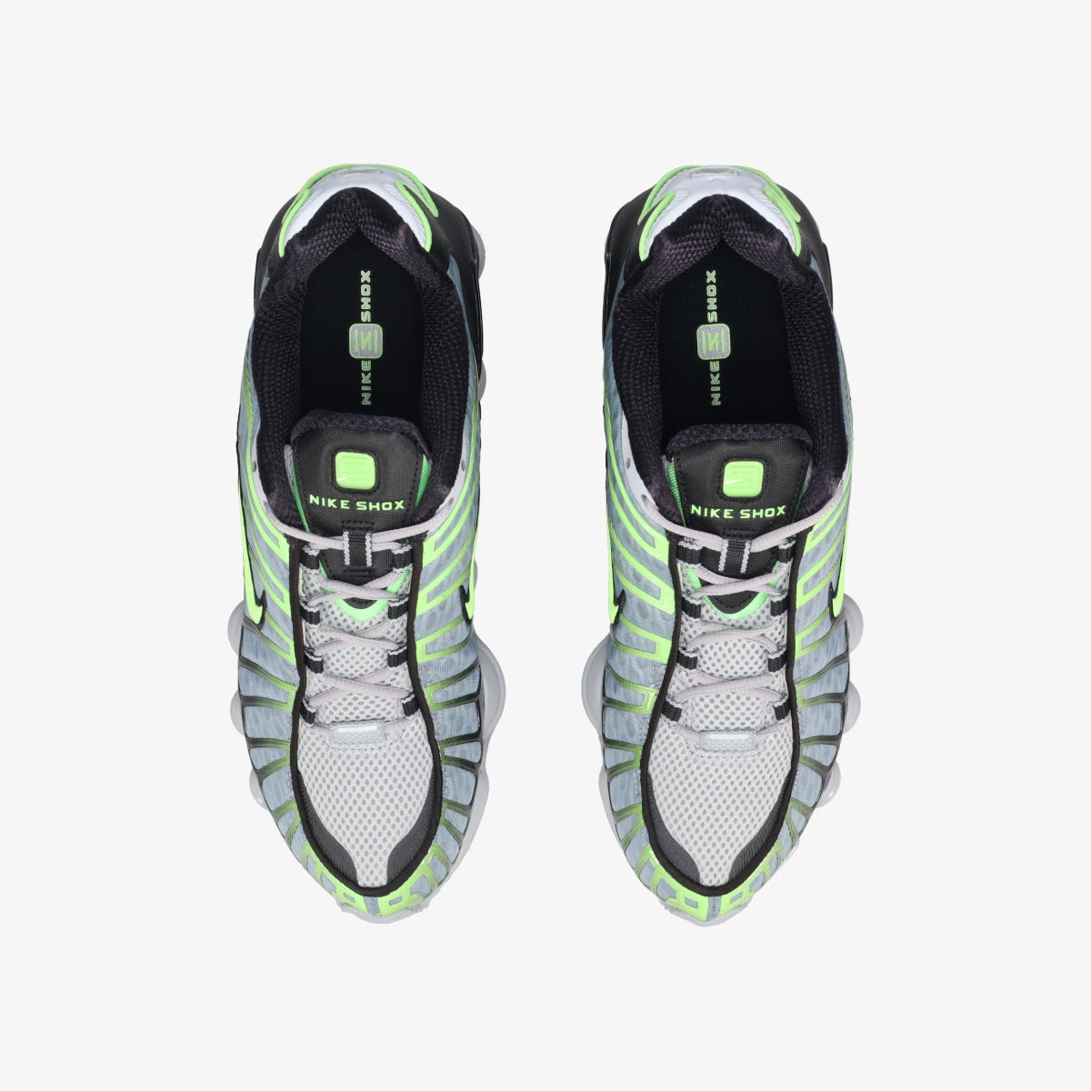 NIKE SHOX TL WOLF GREY/LIME BLAST/BLACK – KICKS LAB.