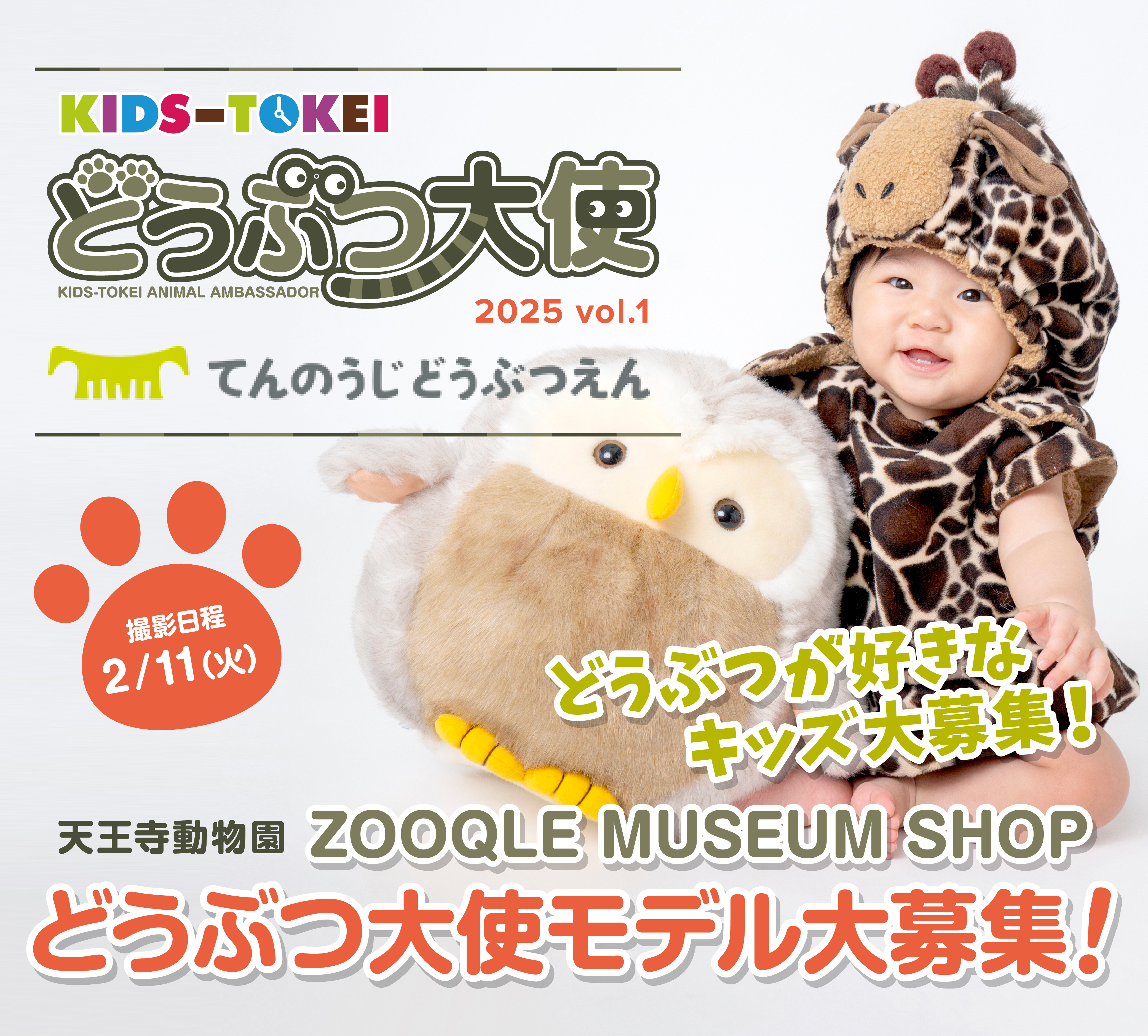 関西限定】どうぶつ大使 in 天王寺動物園 2024 vol.1