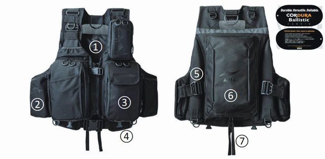 アピア アングラーズサポートベストVer.4 【シーバスルアー専門店