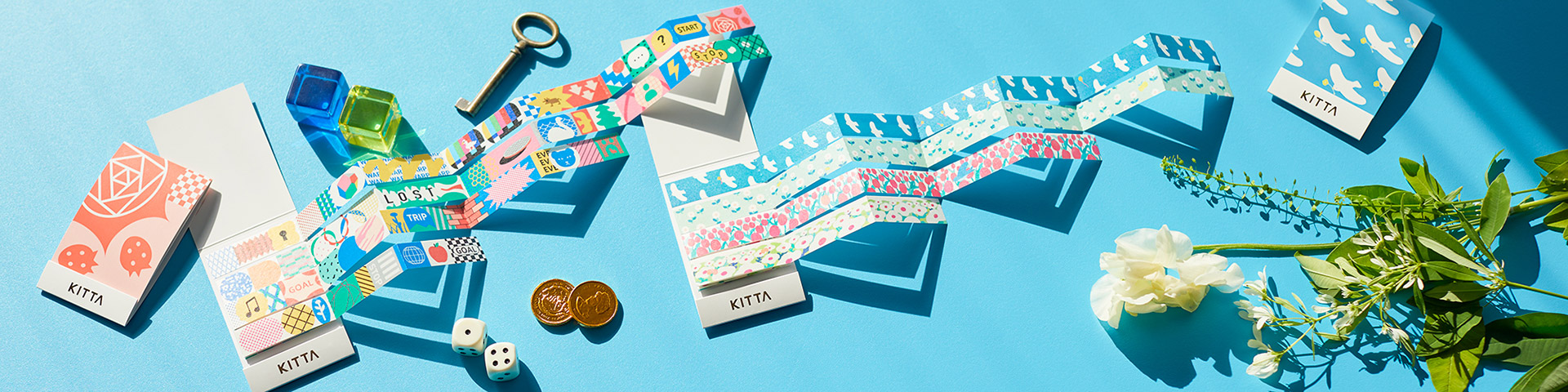 ちいさく持てるマスキングテープ「KITTA」 | キングジム