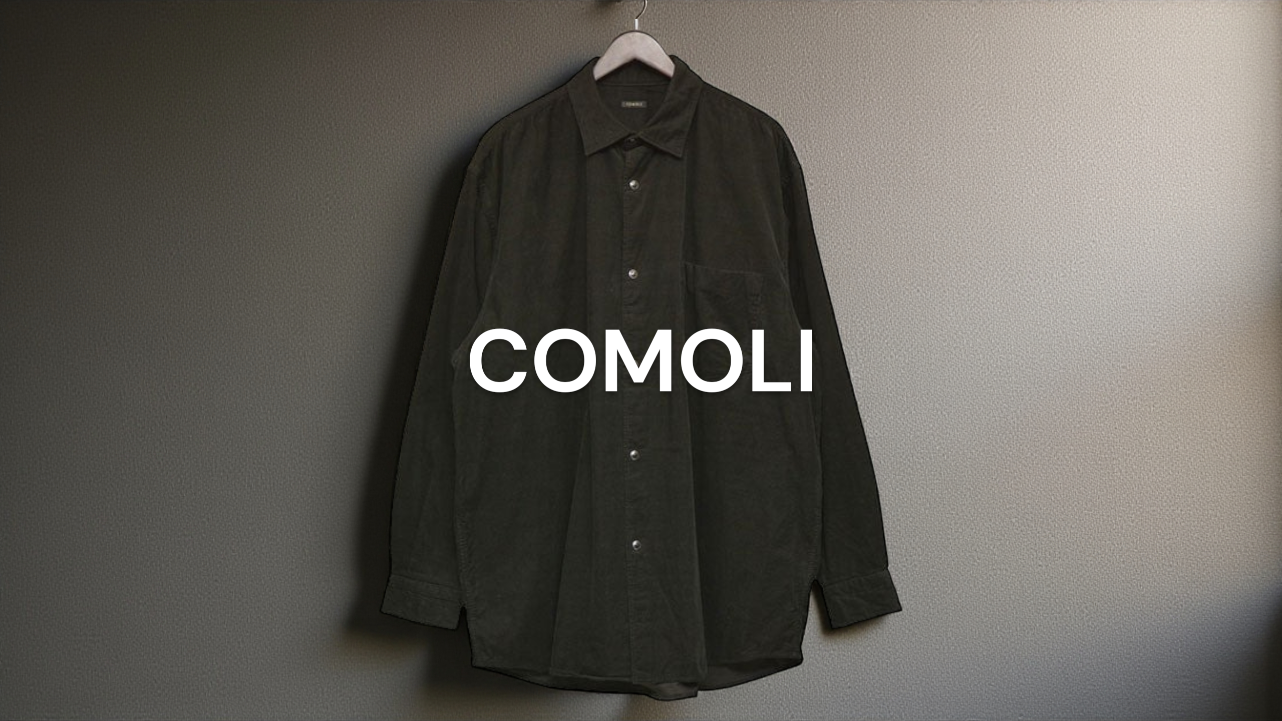 新入荷】COMOLI 25AW コーデュロイ コモリシャツ│カインドオル