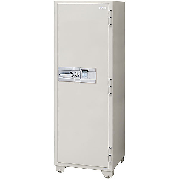 1時間耐火金庫 テンキー式 業務用 A4紙対応 鍵付引出し付 EIKO