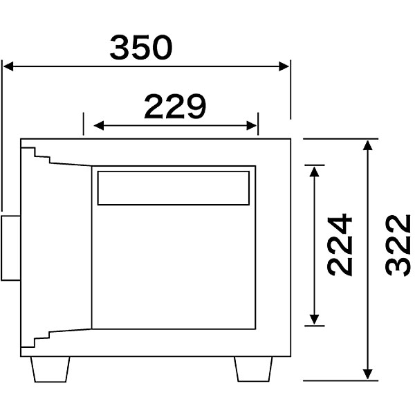 ダイヤセーフ Diamond Safe 耐火金庫＜シリンダー錠＞ CH30 - 金庫通販