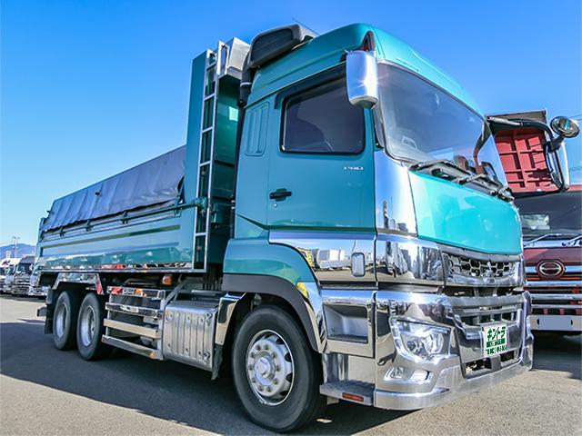 R2/6 三菱ふそう スーパーグレート ロングダンプ 2PG-FV70HY詳細情報