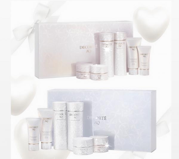 コスメデコルテ　AQ ラディアンスコフレ　Ⅱ ホリデー限定 コスメデコルテ「AQ」から限定コフレ2種が登場！ 毛穴美容液オイルも