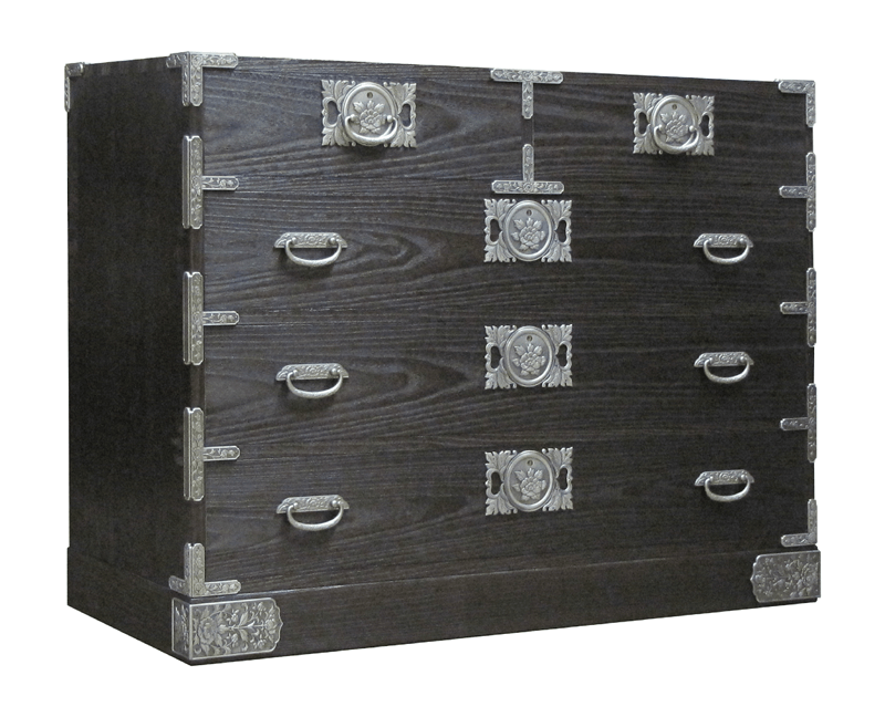 106巾角金具付整理箪笥 | 桐たんす（桐箪笥）の製造販売・修理は東京の