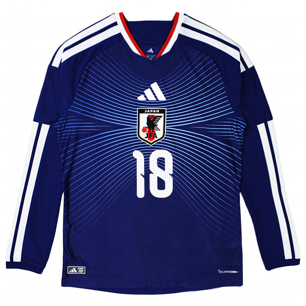 Kemari87 KISHISPO / 背番号18 上田綺世 アディダス サッカー日本代表