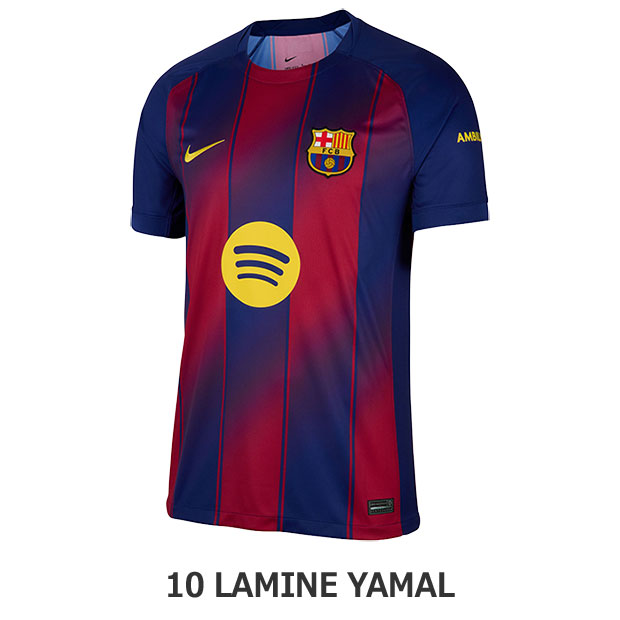 Kemari87 KISHISPO / FCバルセロナ 25-26 ホーム 半袖レプリカ