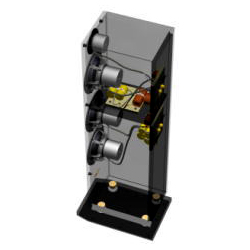 3ウェイ4スピーカー密閉方式フロアー型 KX-1000P（L/R セット