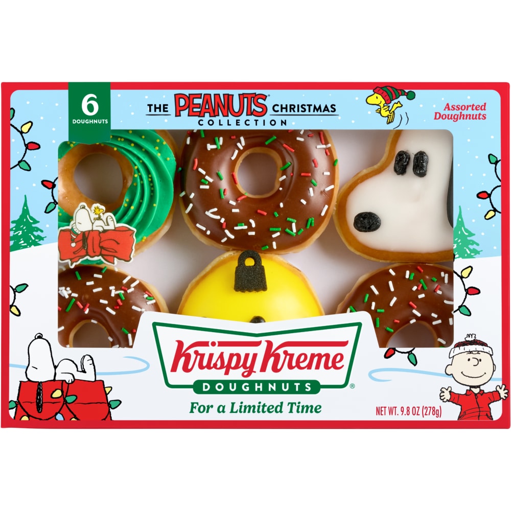 Krispy Kreme® x Peanuts® Christmas Collection - Assorted Doughnuts