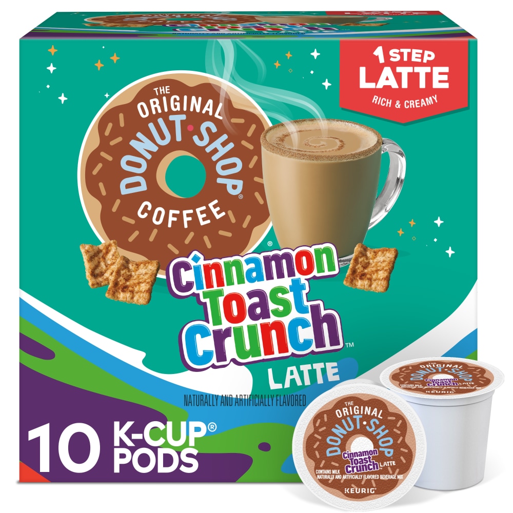 The Original Donut Shop® Cinnamon Toast Crunch Latte K-Cup Coffee