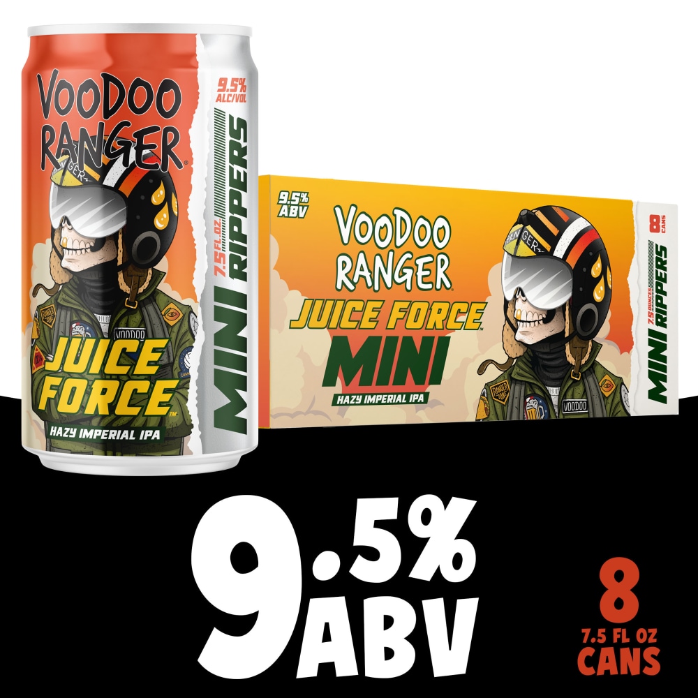 New Belgium® Voodoo Ranger® Juice Force™ IPA Craft Beer, 8 pk