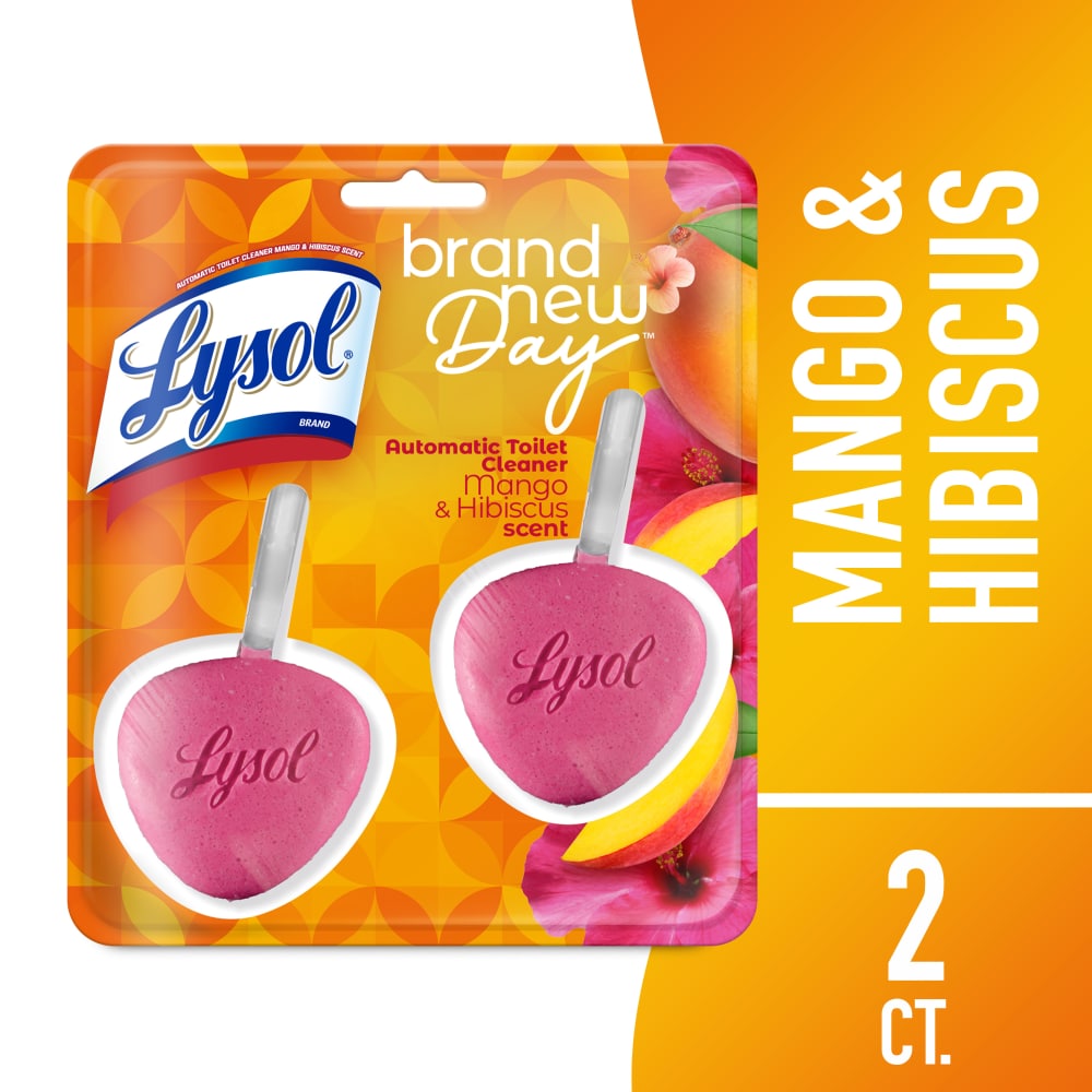 Lysol Brand New Day Automatic Toilet Bowl Cleaner Mango and