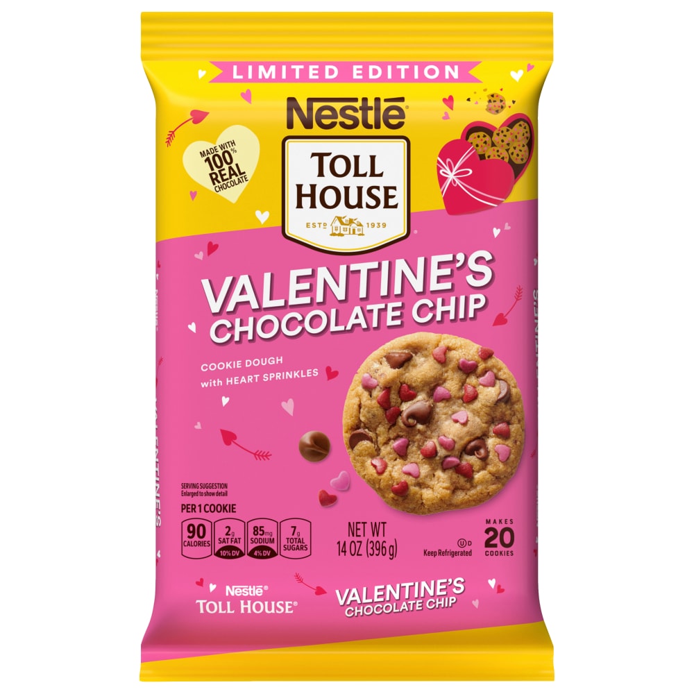 Nestle® Toll House® Valentine's Day Chocolate Chip Cookie Dough
