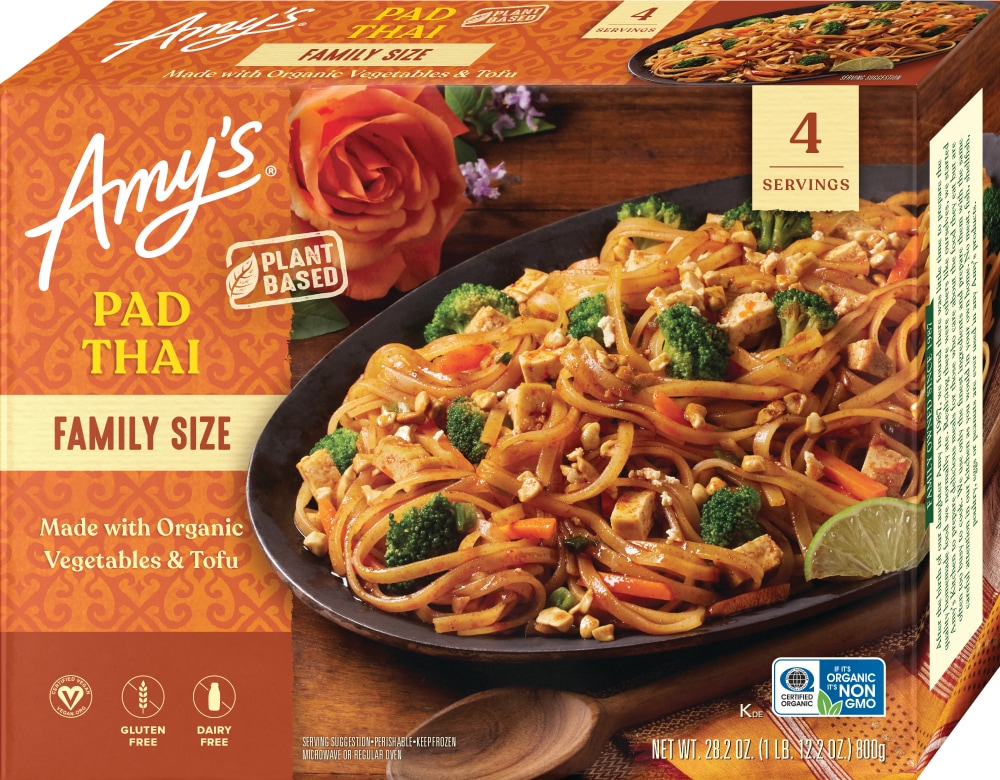 Amy's® Kitchen Family Size Pad Thai Frozen Entree, 28.2 oz - Fred