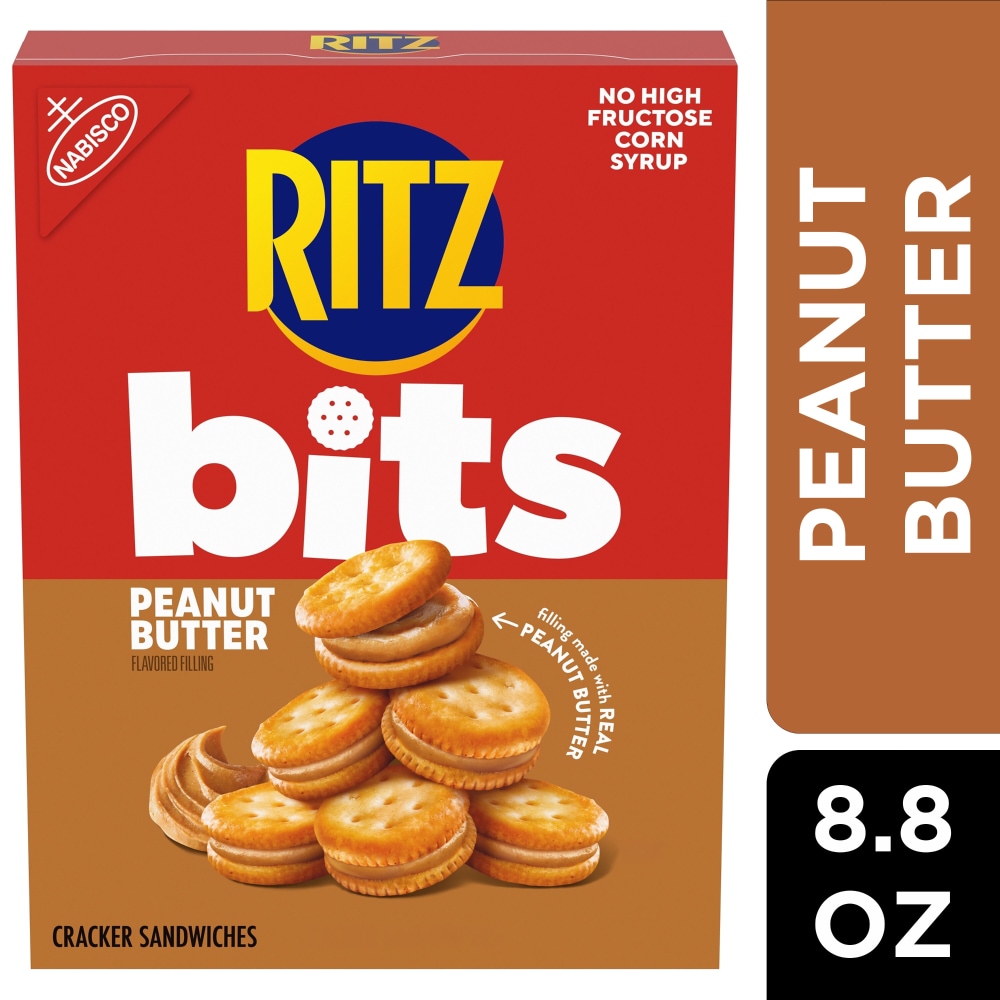 RITZ Bits Peanut Butter Sandwich Crackers, 8.8 oz - Fred Meyer
