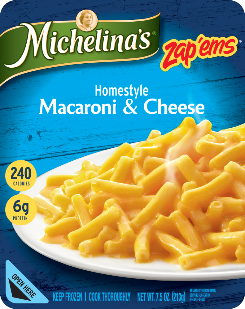 Michelina's® Zap'ems™ Homestyle Macaroni & Cheese Frozen Meal, 7.5