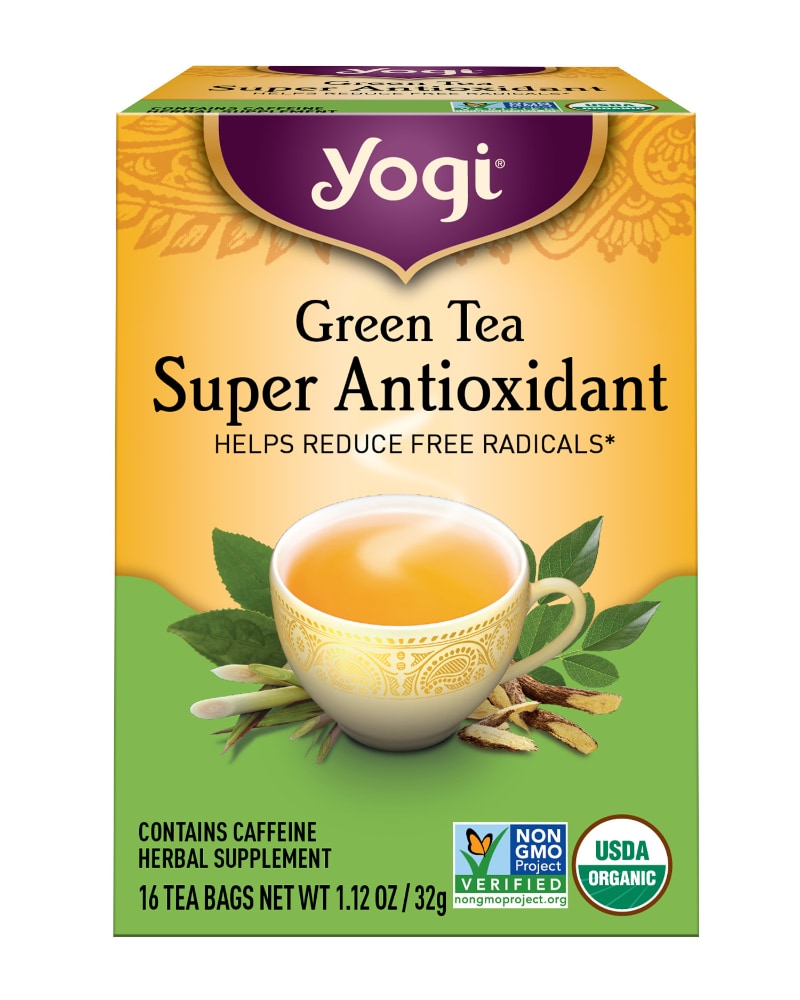 Yogi Super Antioxidant Green Tea Bags, 16 ct - Kroger
