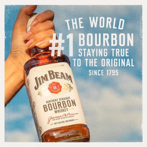 Jim Beam Bourbon Whiskey, 200 ml - QFC