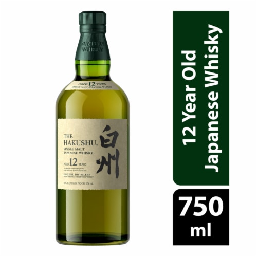 Hakushu 12 Year Old Single Malt Japanese Whisky, 750 ml - Kroger