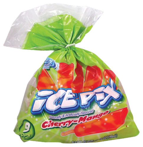 Kroger Cherry Mango Icepix, 9 ct - Foods Co.