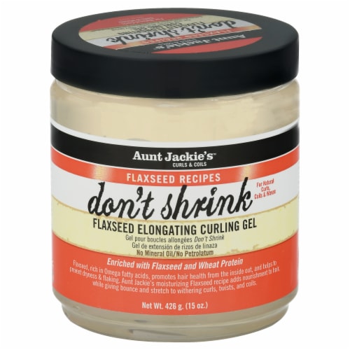 Aunt Jackie's™ Don't Shrink Flaxseed Elongating Curling Gel, 15 oz