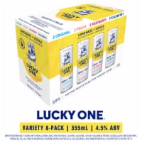 Lucky One Lemonade Vodka Variety Pack, 8 cans / 12 fl oz - Baker's