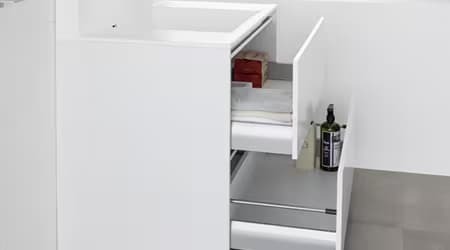 ワンランク上のオールインワン洗面台「PLAIN-V UPRIGHT プレーンV