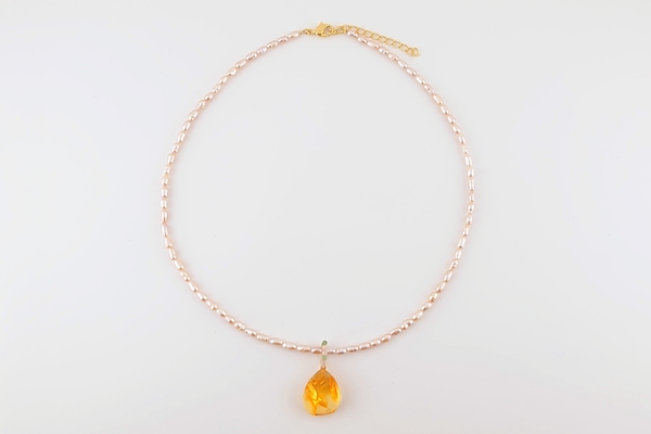 琥珀ペンダント（ネックレス付き） - 久慈琥珀オンラインショップ