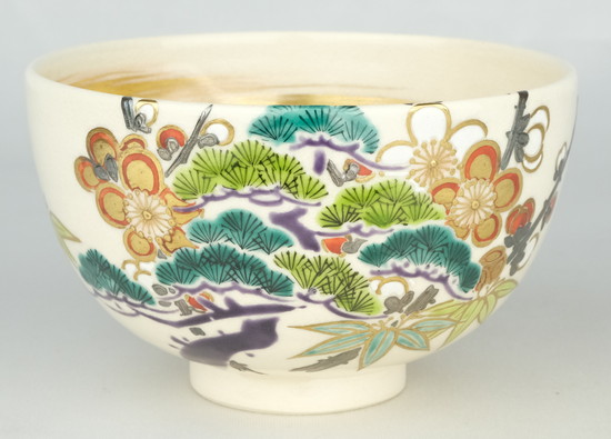 栗山園オンライン通販部 / 【出物】 蓬莱の朝茶碗 宮川（真葛）香斎