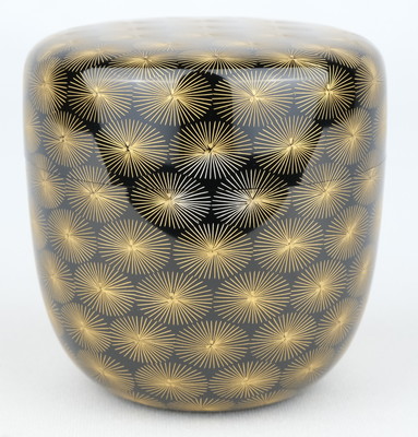 栗山園オンライン通販部 / 【出物】 沈金唐松文様棗 前志芸男【10%OFF】