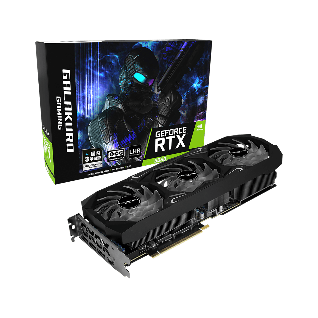GG-RTX3080-E10GB/TP/LHR | NVIDIA GEFORCE RTX 3080 搭載