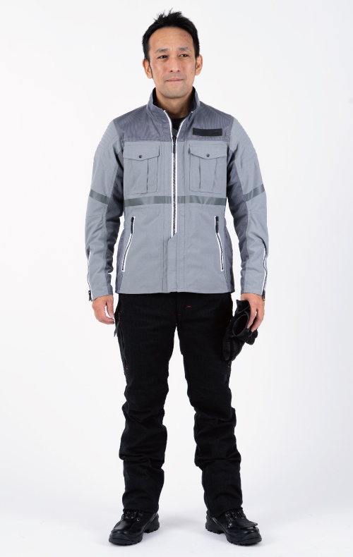 K-2393 アーカナハーフメッシュジャケット バイク用品のクシタニ